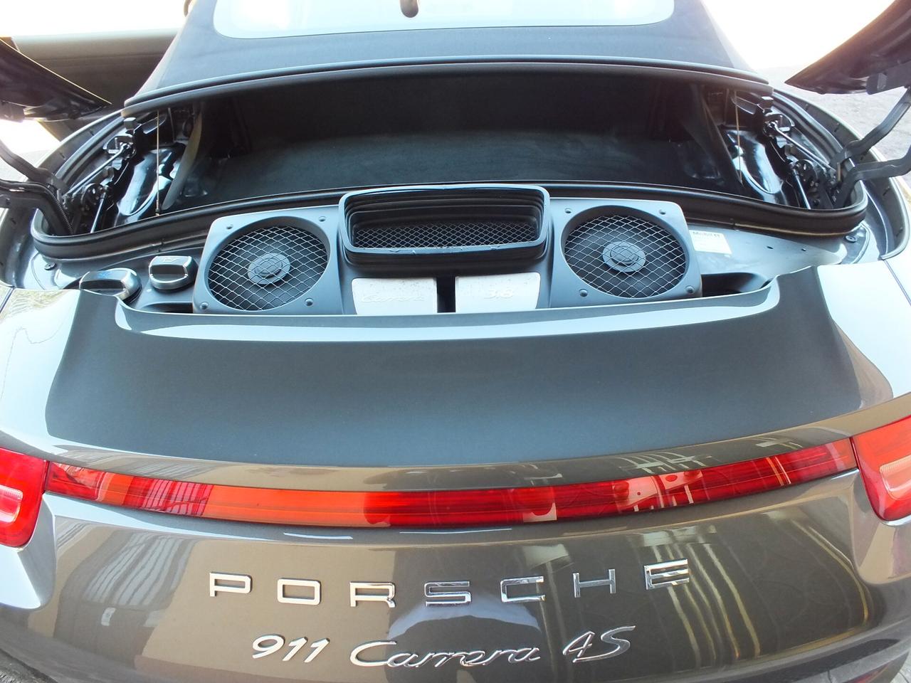 PORSCHE 991 CARRERA 3.8 4-S CABRIO MANUALE! -PORSCHE APPROVED