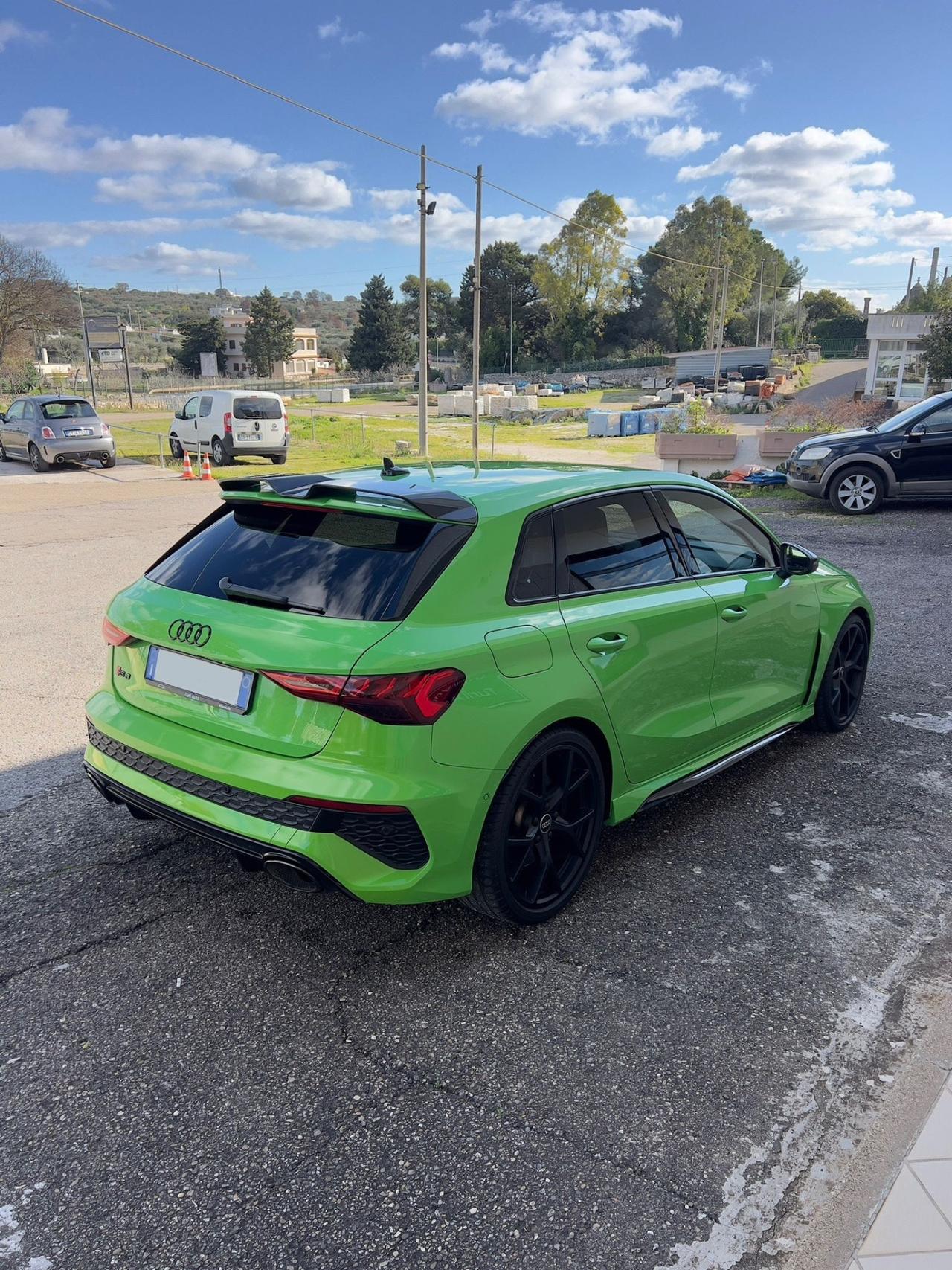 Audi RS3 Kyalami Green Carbon Pack