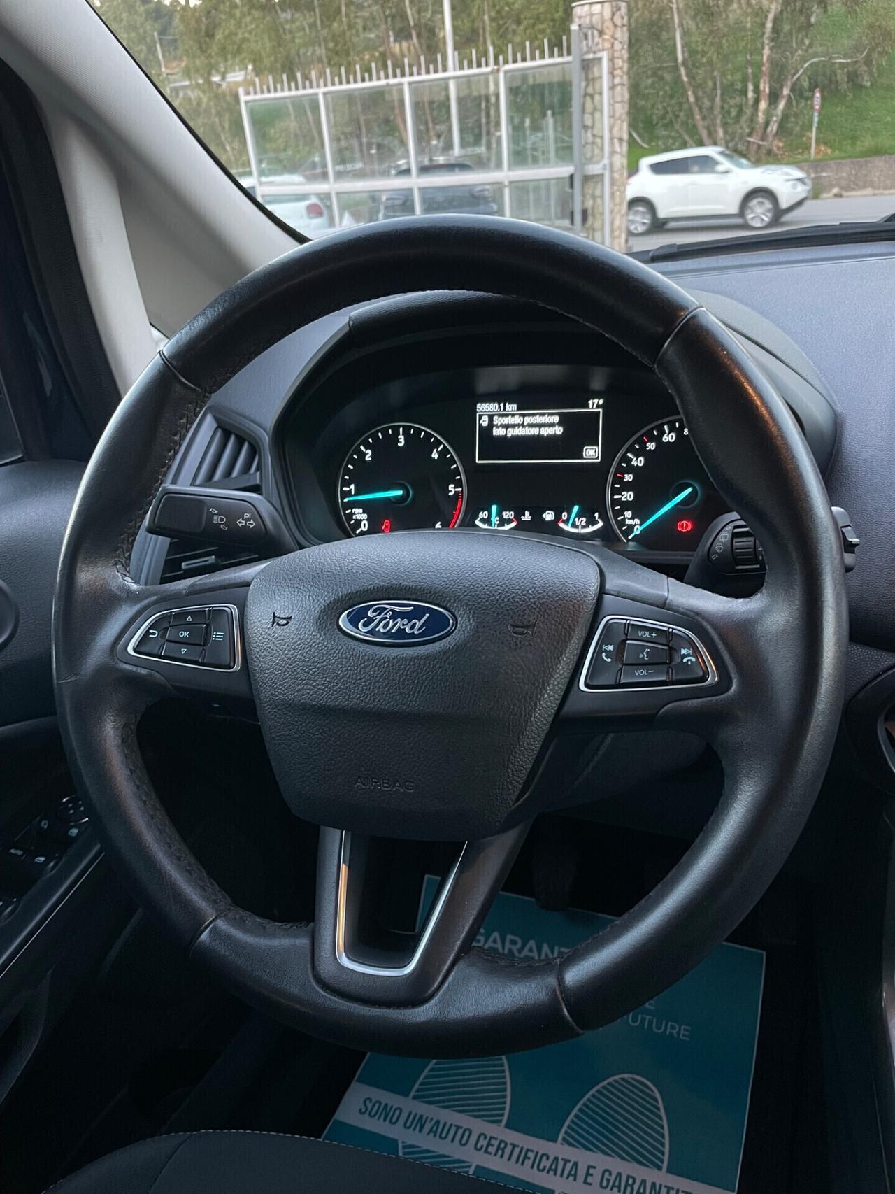 Ford EcoSport 1.5 Ecoblue 100 CV Start&Stop Plus