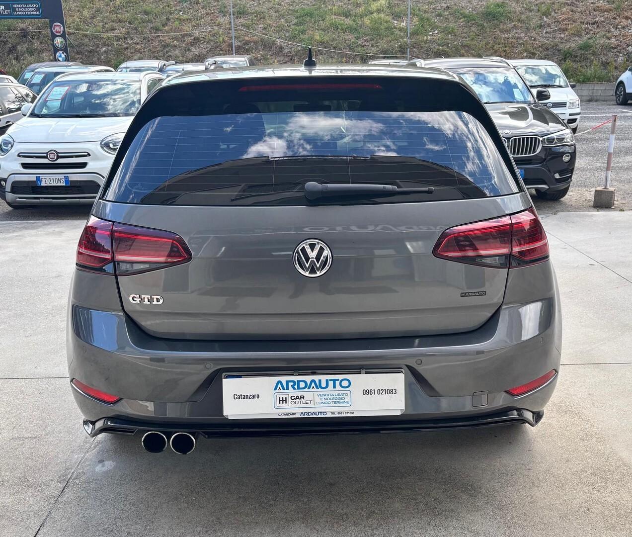 Vw Golf 7.5 GTD 2.0 tdi 184 cv Dsg