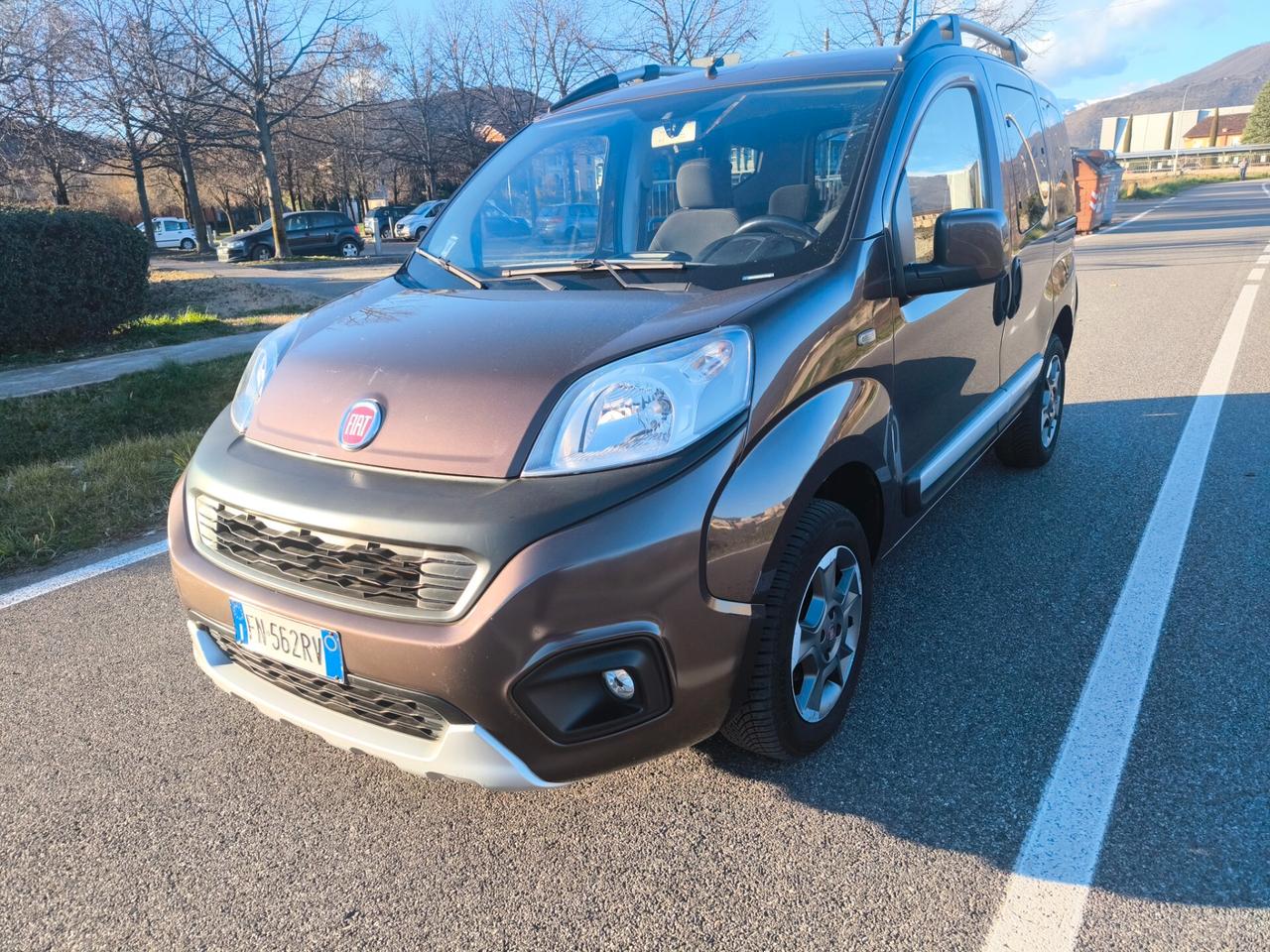 FIAT QUBO 1,3 MJT-80CV- TREKKING-2018- EURO 6- OK NEOPATENTATI