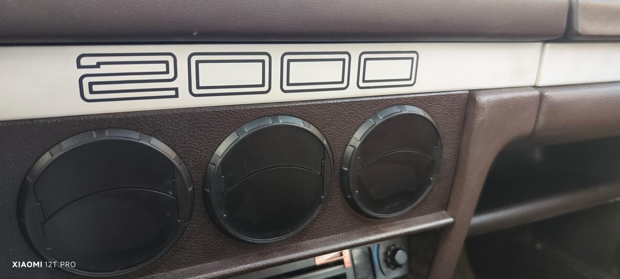 Alfa Romeo Alfetta 2.0 122cv (12.569km ORIG.)