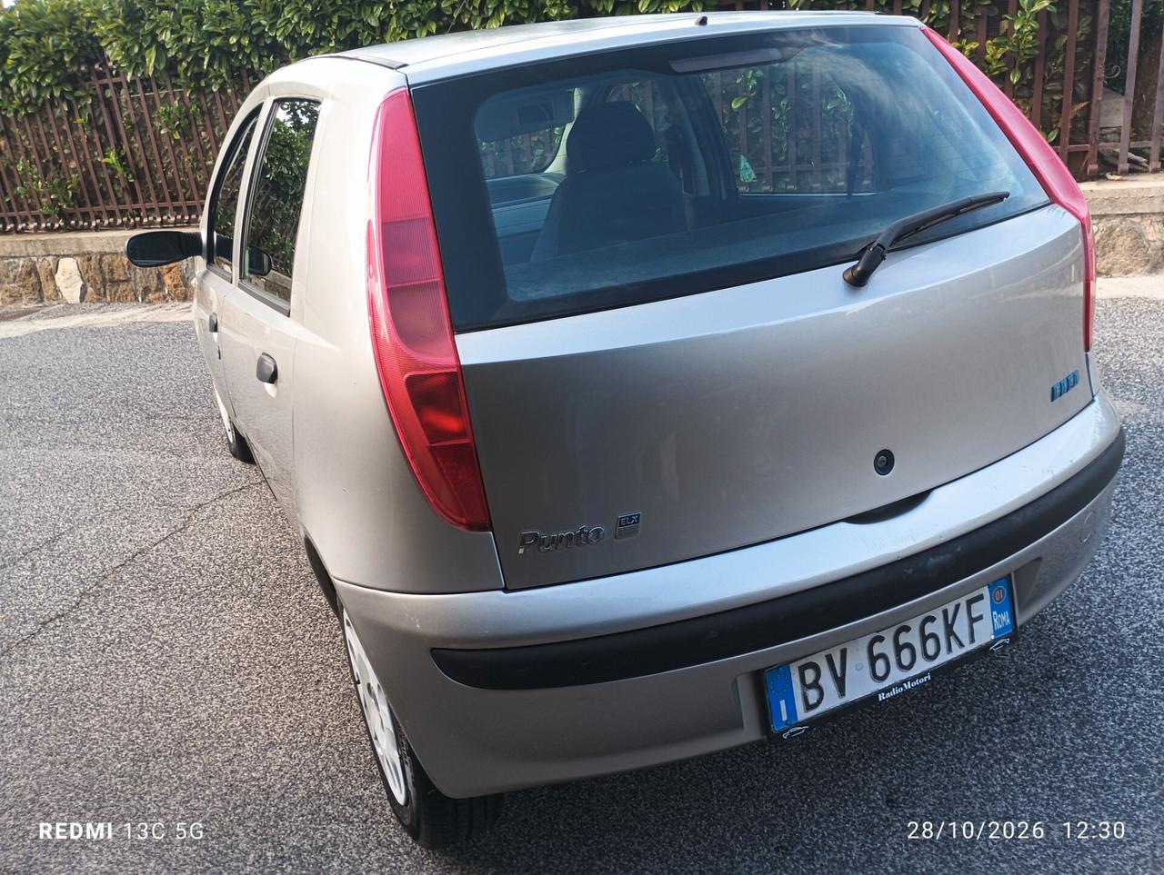Fiat Punto 1.2i cat 5 porte EL