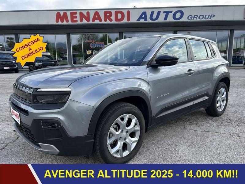 Jeep Avenger 1.2 Turbo 100 CV Altitude 14 MILA KM!! 2025