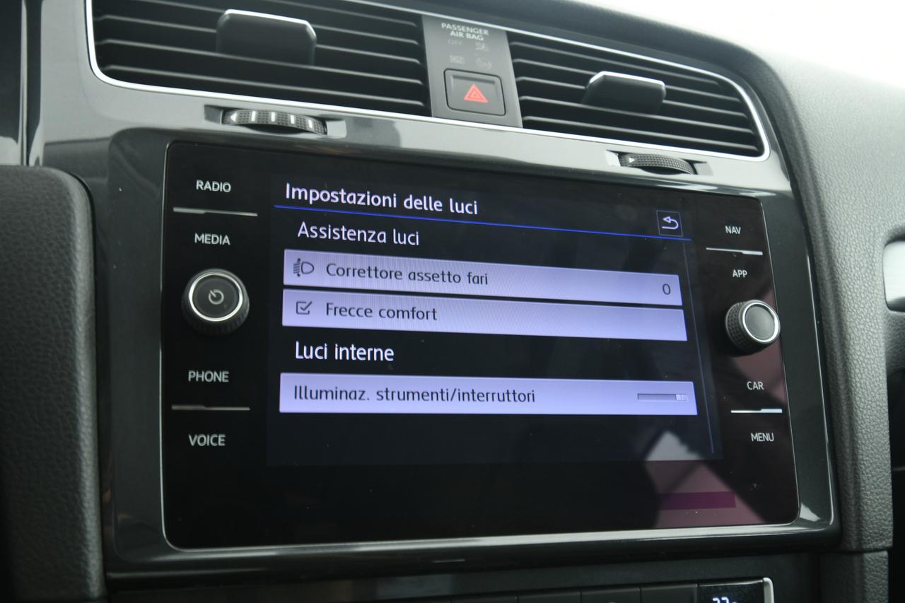 VOLKSWAGEN Golf 5p 1.6 tdi Highline 115cv dsg X COMMERCIANTI ACC+LED