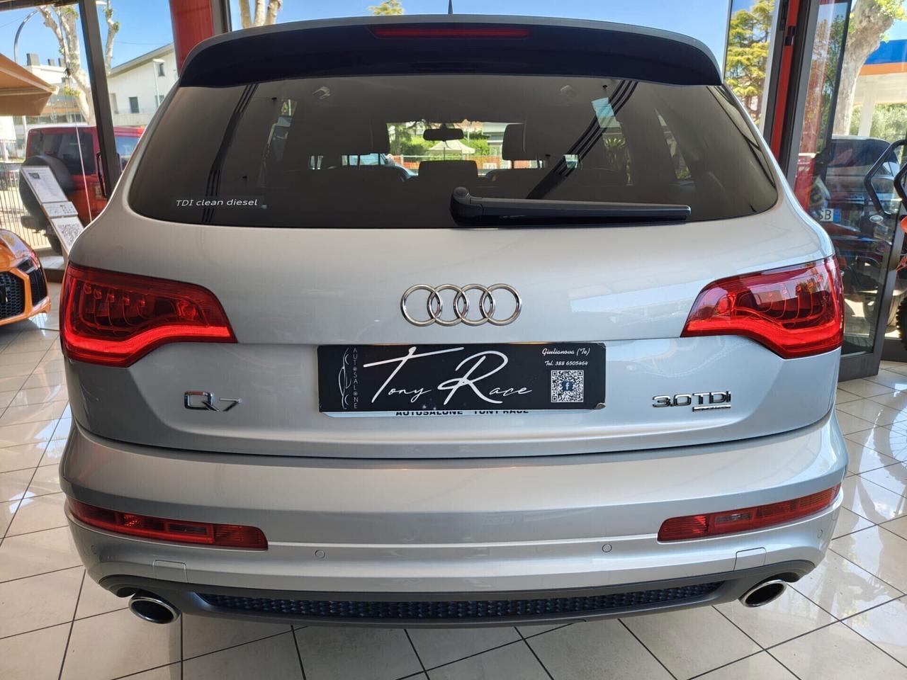 Audi Q7 3.0 TDI 240 CV quattro S-LINE GANCIO TRAINO UNIPRO