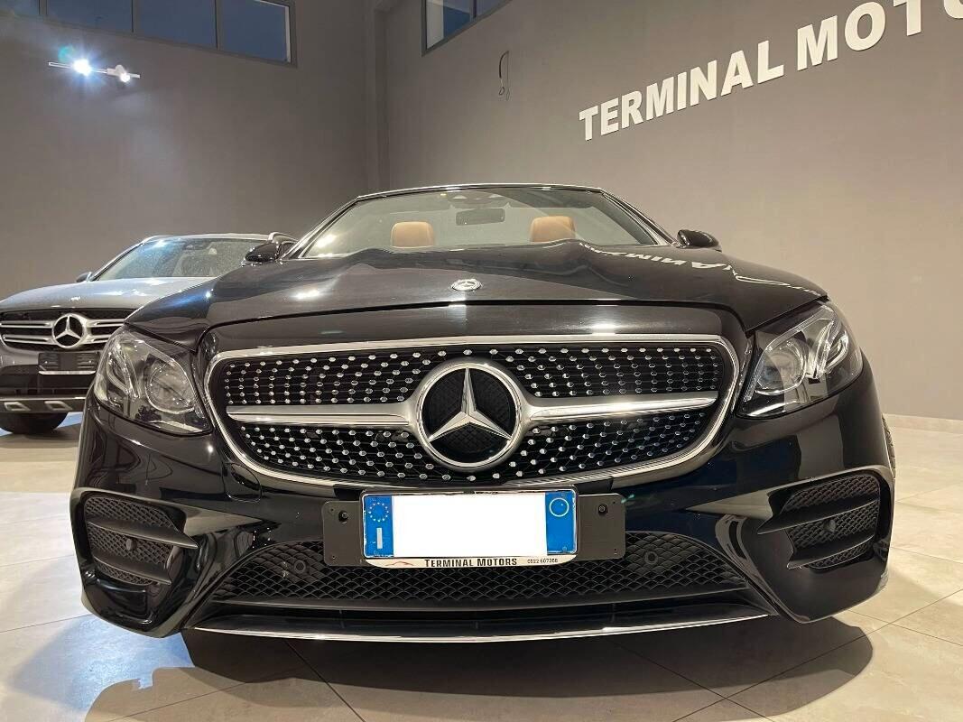 Mercedes-benz E 220 d Auto Cabrio Premium AMG, luci ambient.