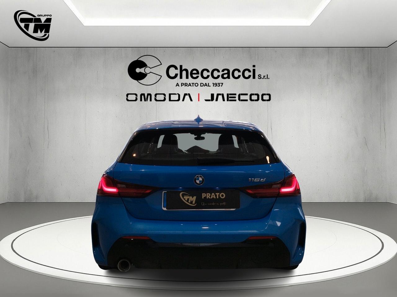 BMW 116 d Msport auto *TAGLIANDI CASA MADRE*