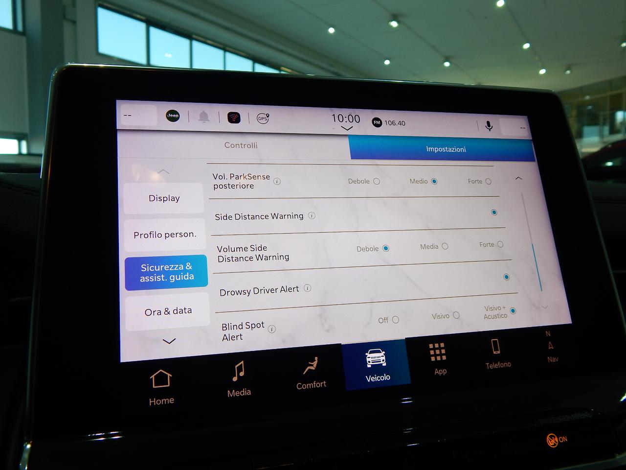 Jeep Compass 1.6 mjt Limited 130cv TETTO-NAVI-PELLE-PARK-LED