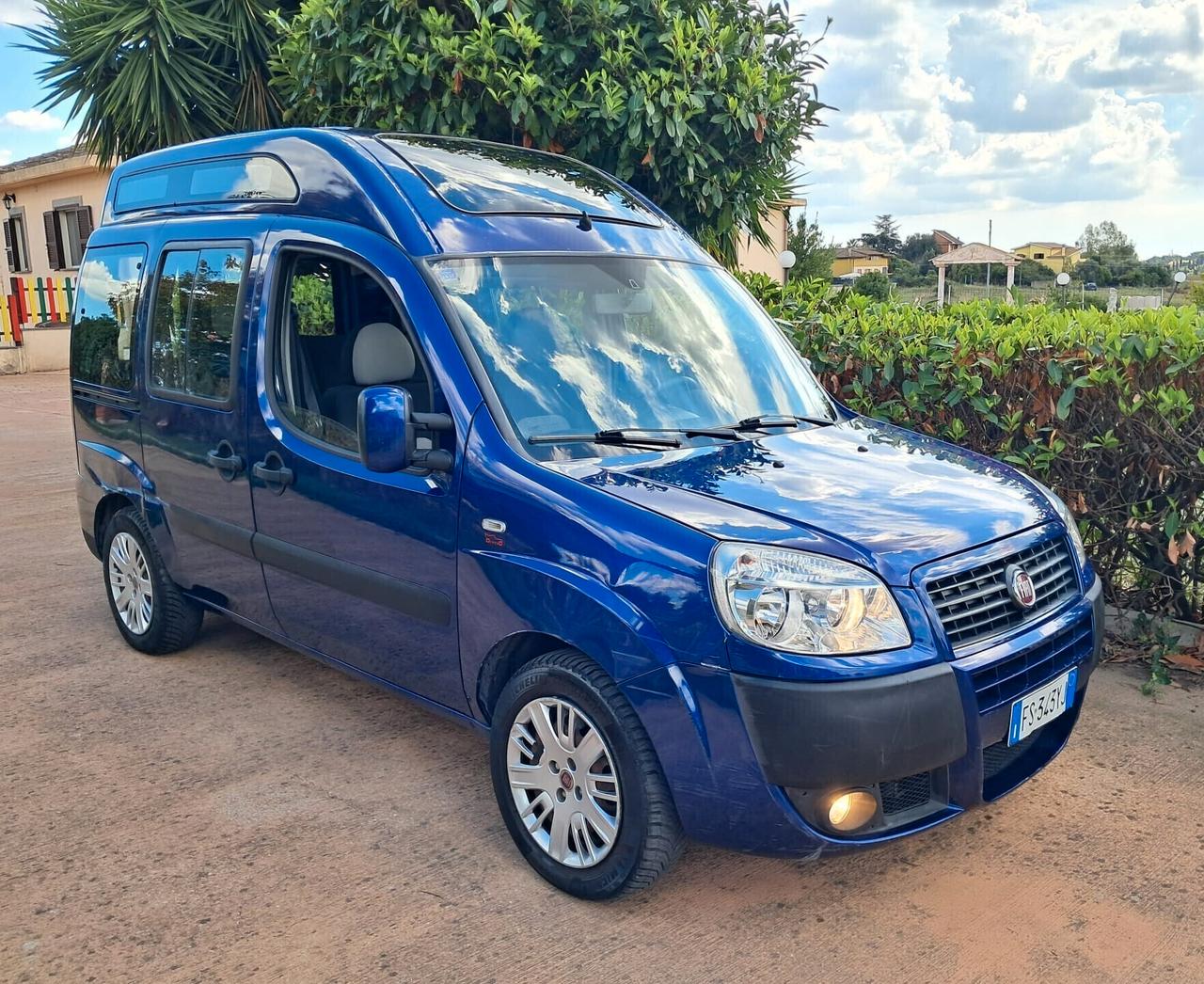 Fiat Doblo 1.4 bz POCHI KM TETTO ALTO TRASPORTO DISABILI