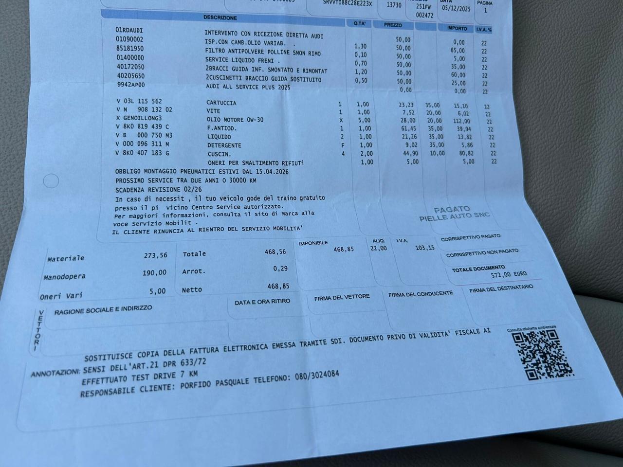 Audi Q5 2.0 TDI 177Cv S-LINE STRONIC NAVI/LED-2014