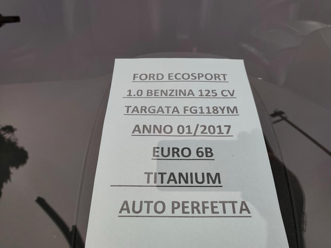 Ford EcoSport 1.0 EcoBoost 125 CV Titanium