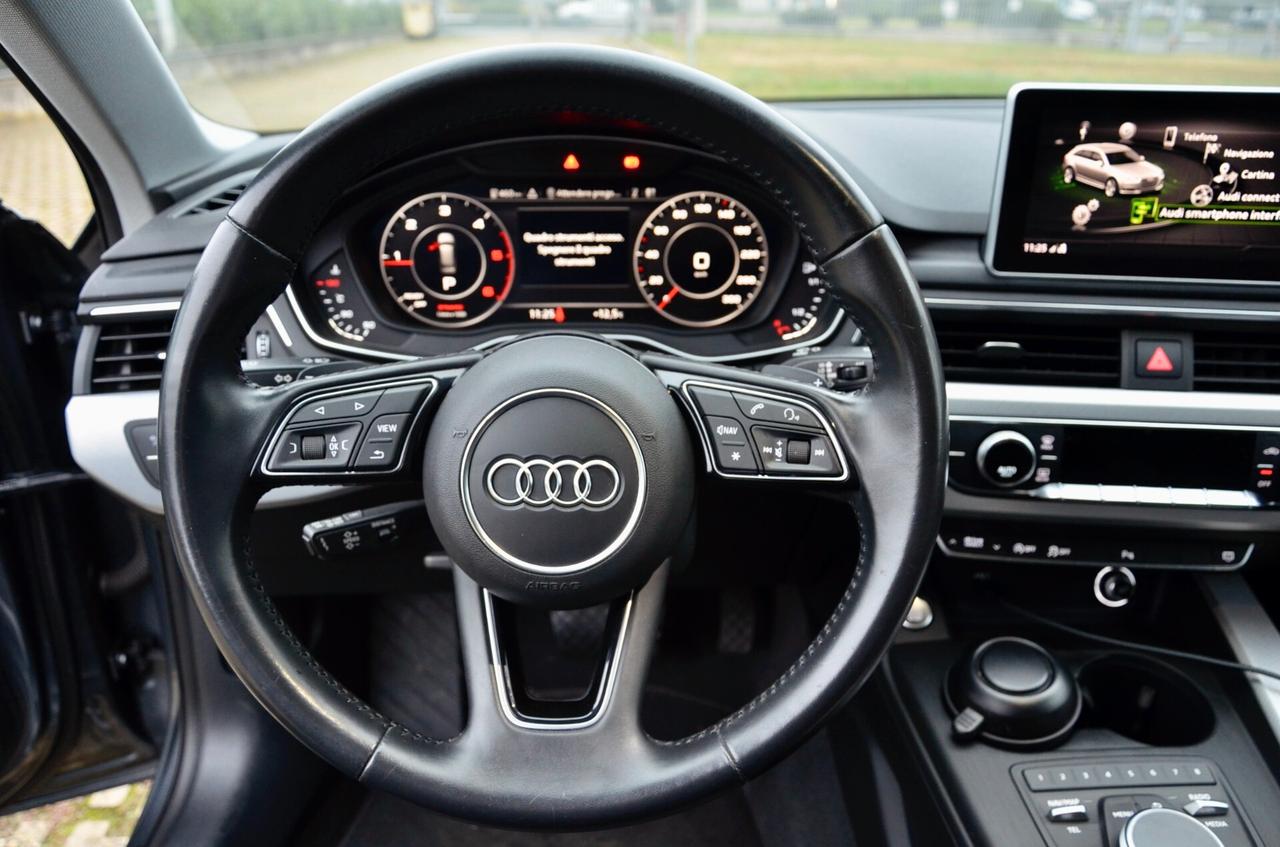 AUDI A4 AVANT 2.0 TDI BUSINESS SPORT 150cv S-TRONIC, UFF ITALIANA, SERVICE AUDI, EURO 6D, FARI LED, NAVI, VIRTUAL COCKPIT, PERMUTE