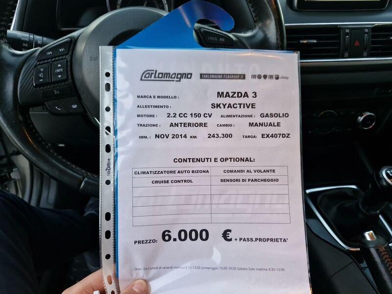 Mazda Mazda3 3 5p 2.2d Exceed 150cv