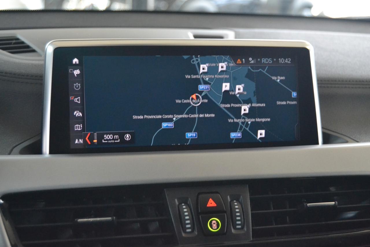 Bmw X2 sDrive16D Advantage TETTO/Navi/C.Auto