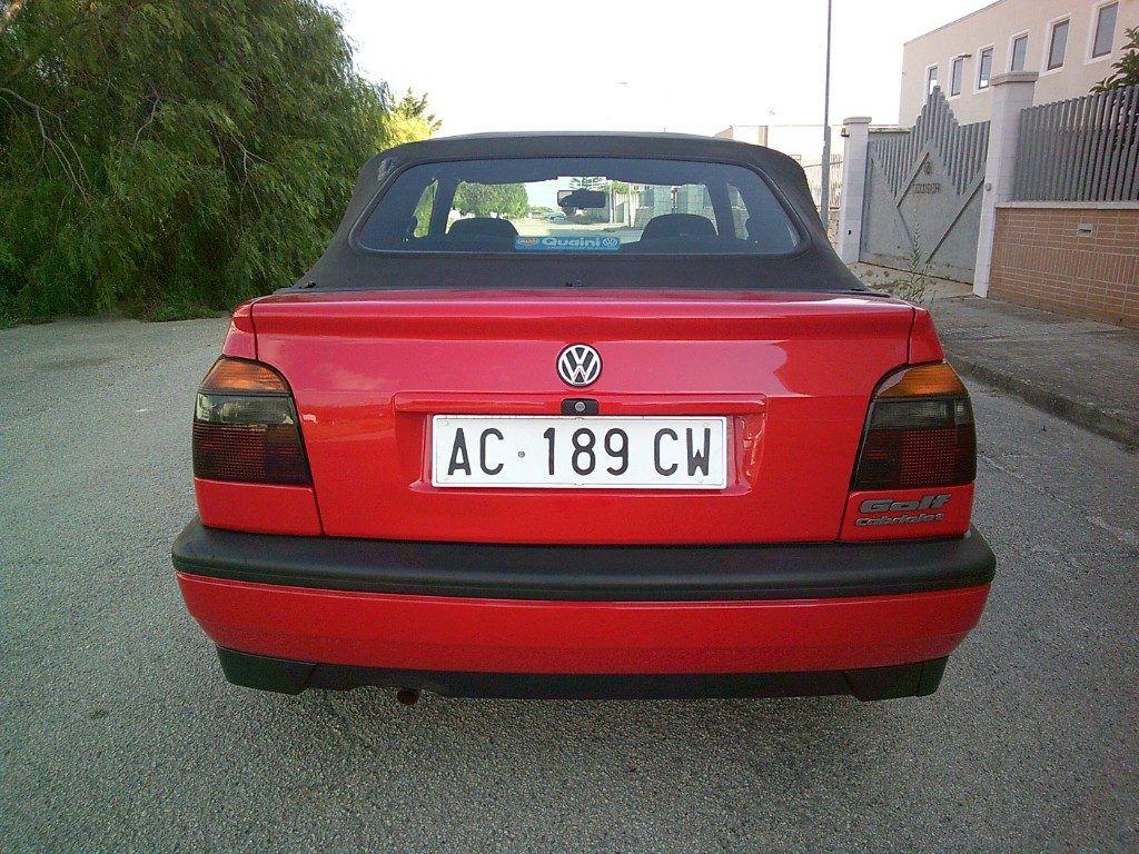 Volkswagen Golf Cabriolet Avantgarde STORICA 30 ANNI