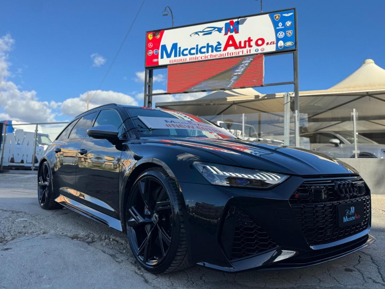 AUDI RS6 4.0 TFSI 600 CV MHEV TETTO R22 MATRIX IVA FULL