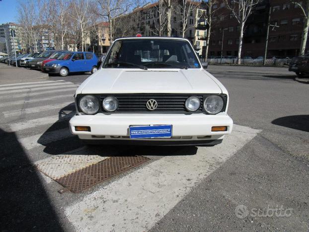 VOLKSWAGEN Golf Cabriolet 1600 GL ISCRITTA ASI-I