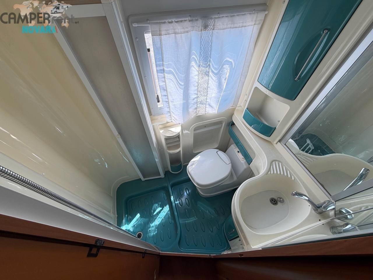 Mobilvetta ICARO S6 MANSARDATO COMPATTO 6 POSTI LETTO