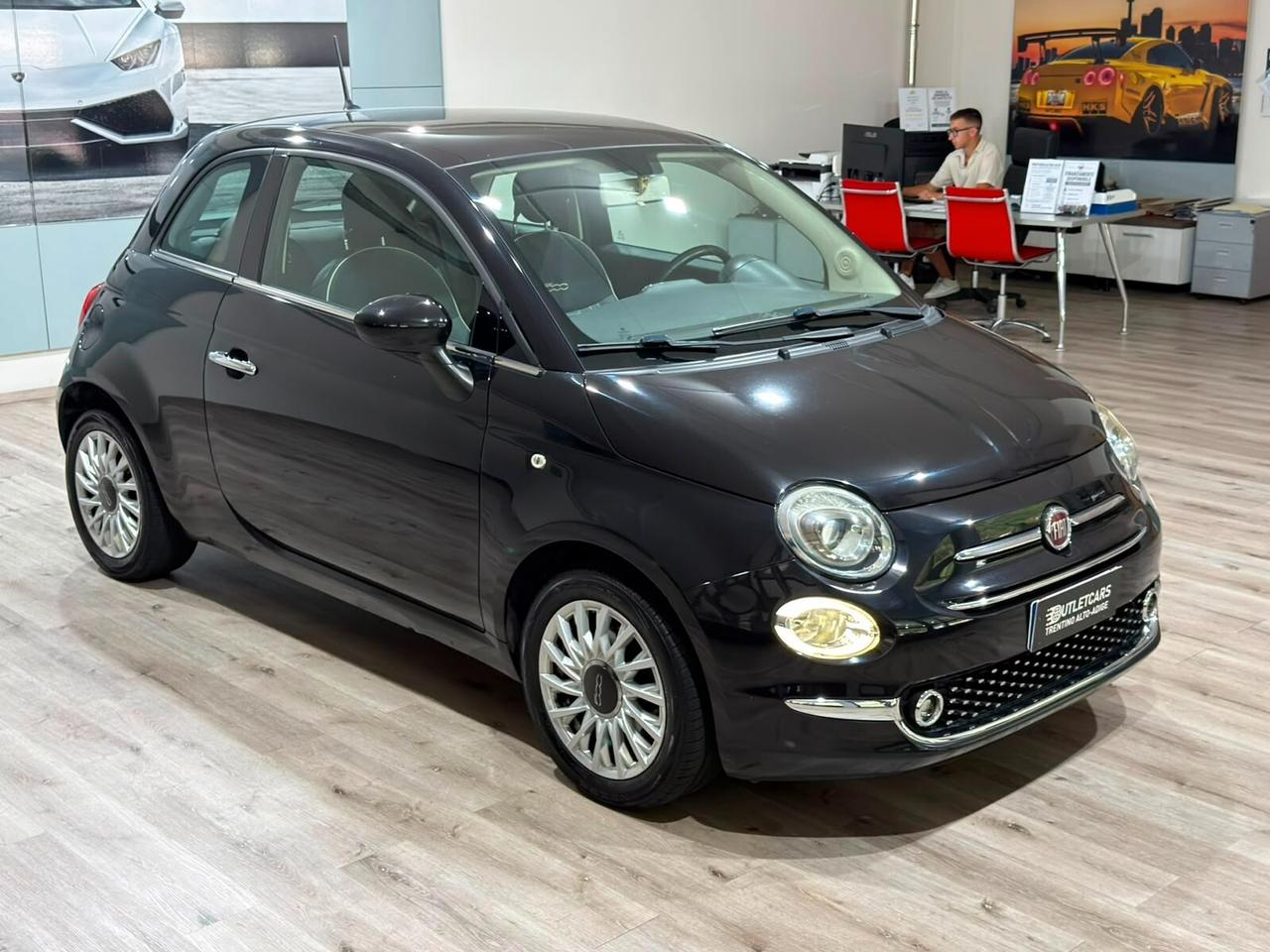 FIAT 500 1.2 69CV TETTO PANORAMICO 1PROPRIETARIO