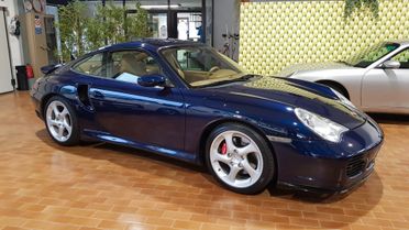 Porsche 911 996 Turbo Coupé book service Asi Blu Lapis