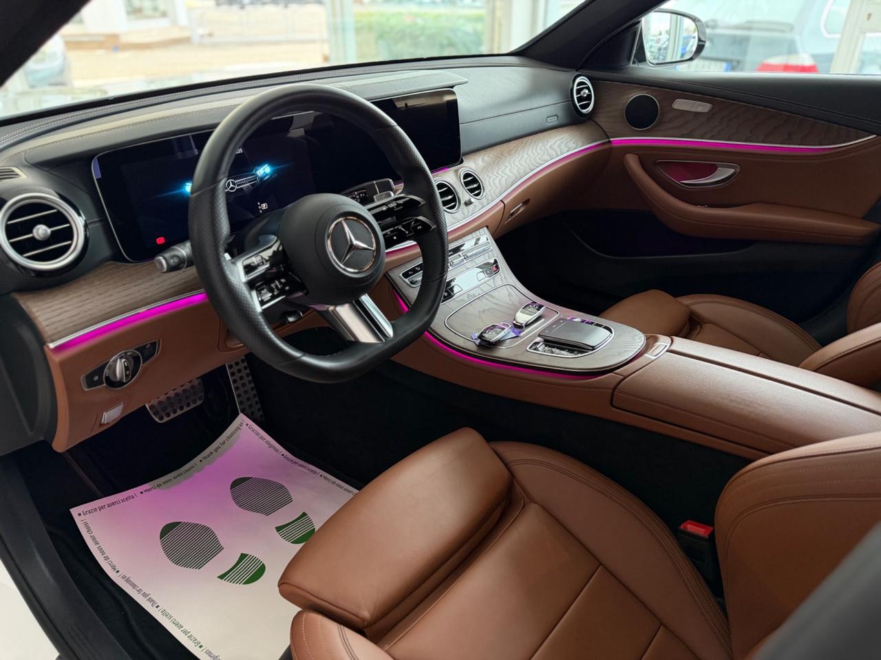 M.B E 300 d 4Matic 265cv Premium Plus PELLE TABACCO