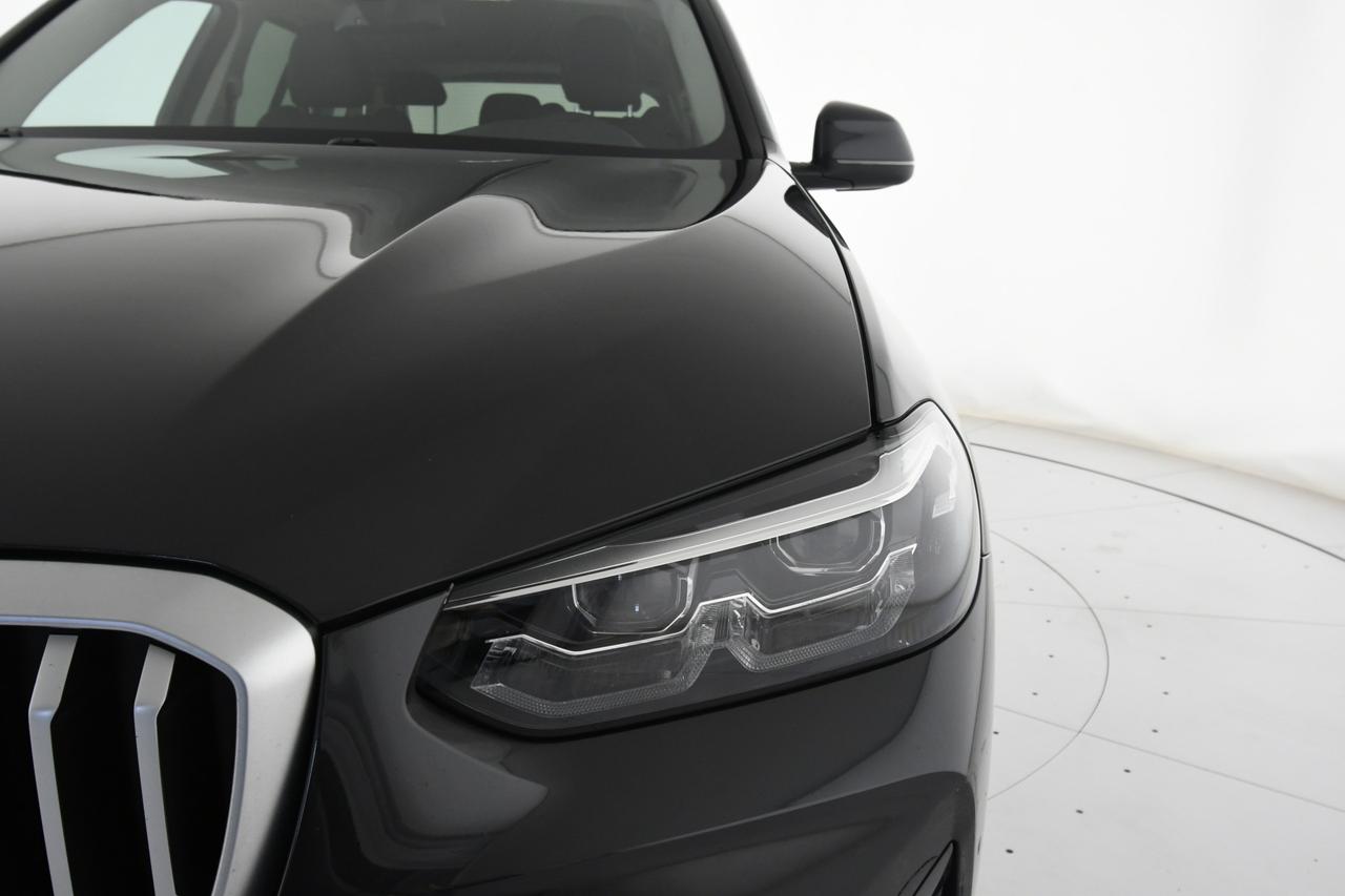 BMW X3 sdrive18d mhev 48V auto FULL LED+PELLE+CAMERA