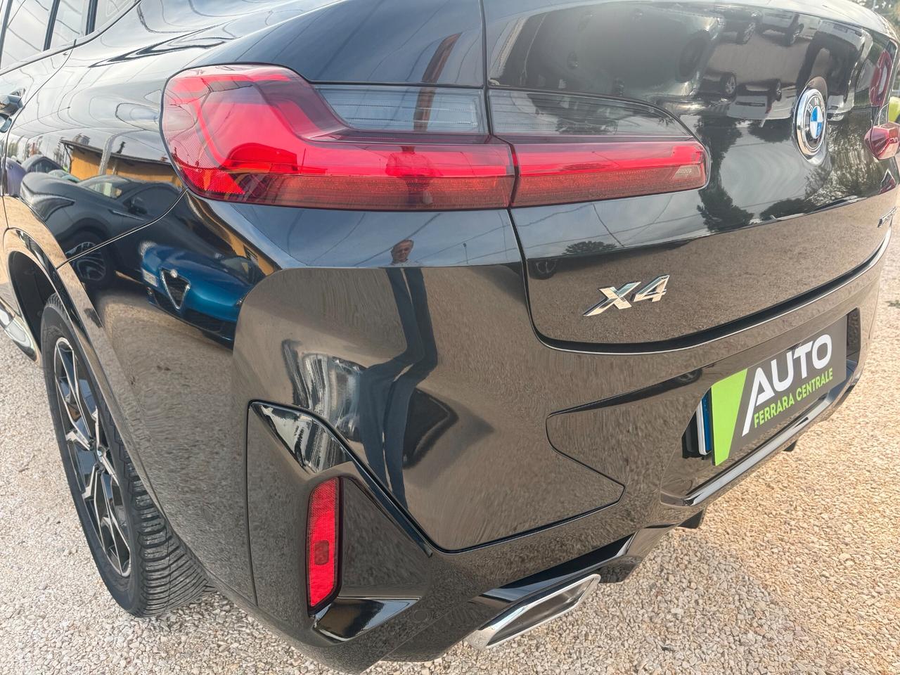 Bmw X4 Total Black 190cv xDrive20d mhev 48V Msport Unico proprietario Tagliandi BMW