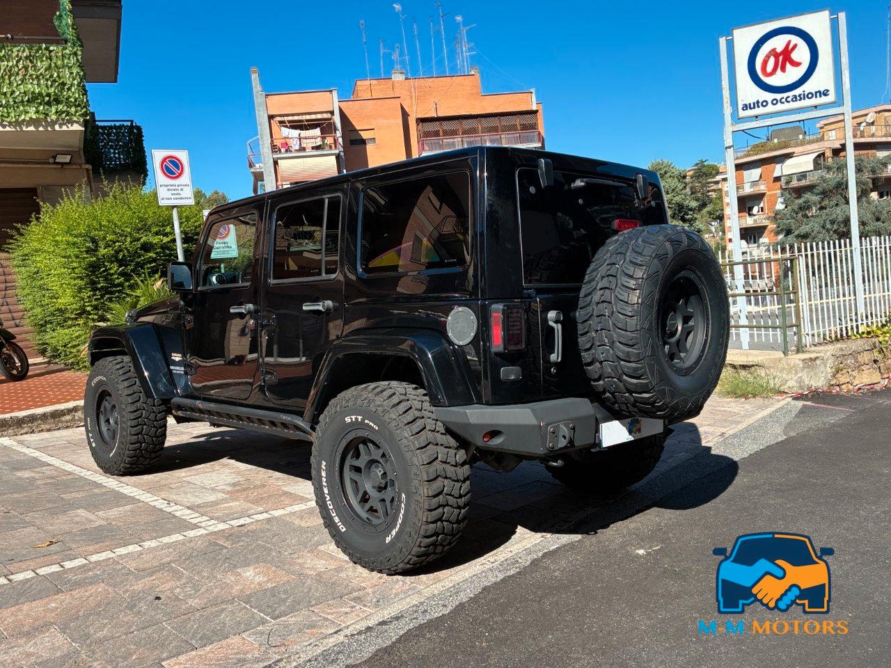 Jeep Wrangler 2.8 crd Unlimited Sahara 200 cv auto
