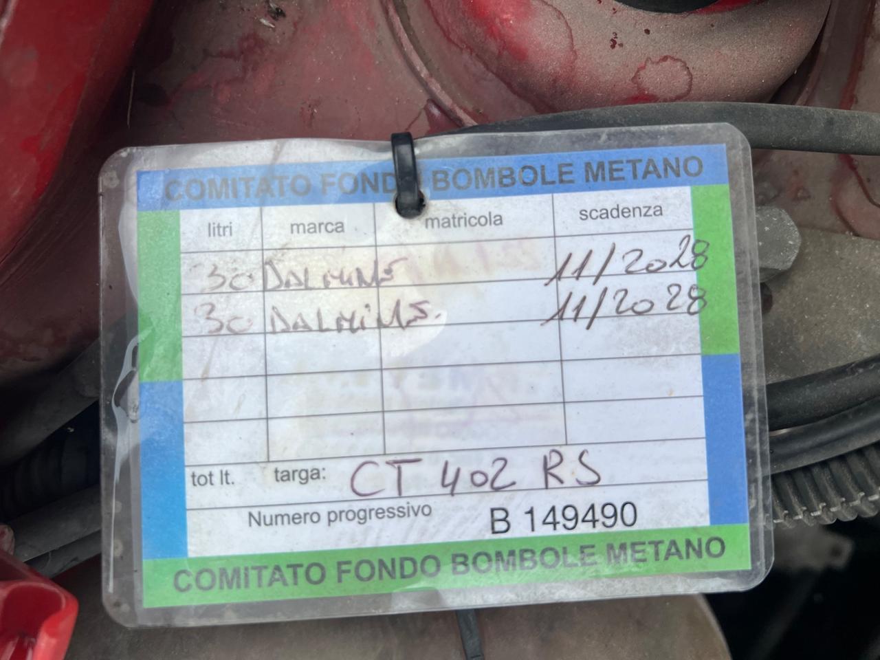 Fiat Panda 1.1 Actual benzina Metano