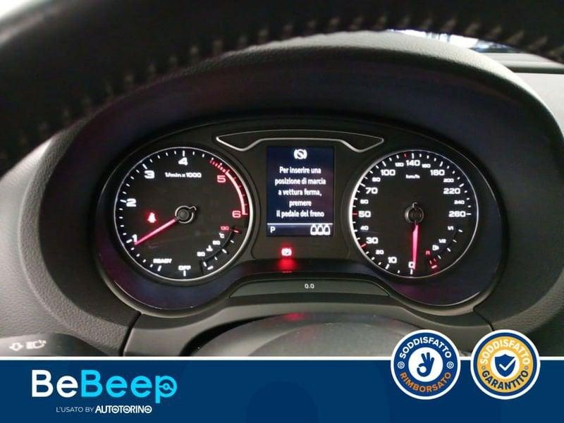 Audi A3 Sportback SPORTBACK 30 1.6 TDI BUSINESS 116CV S-TRONIC MY