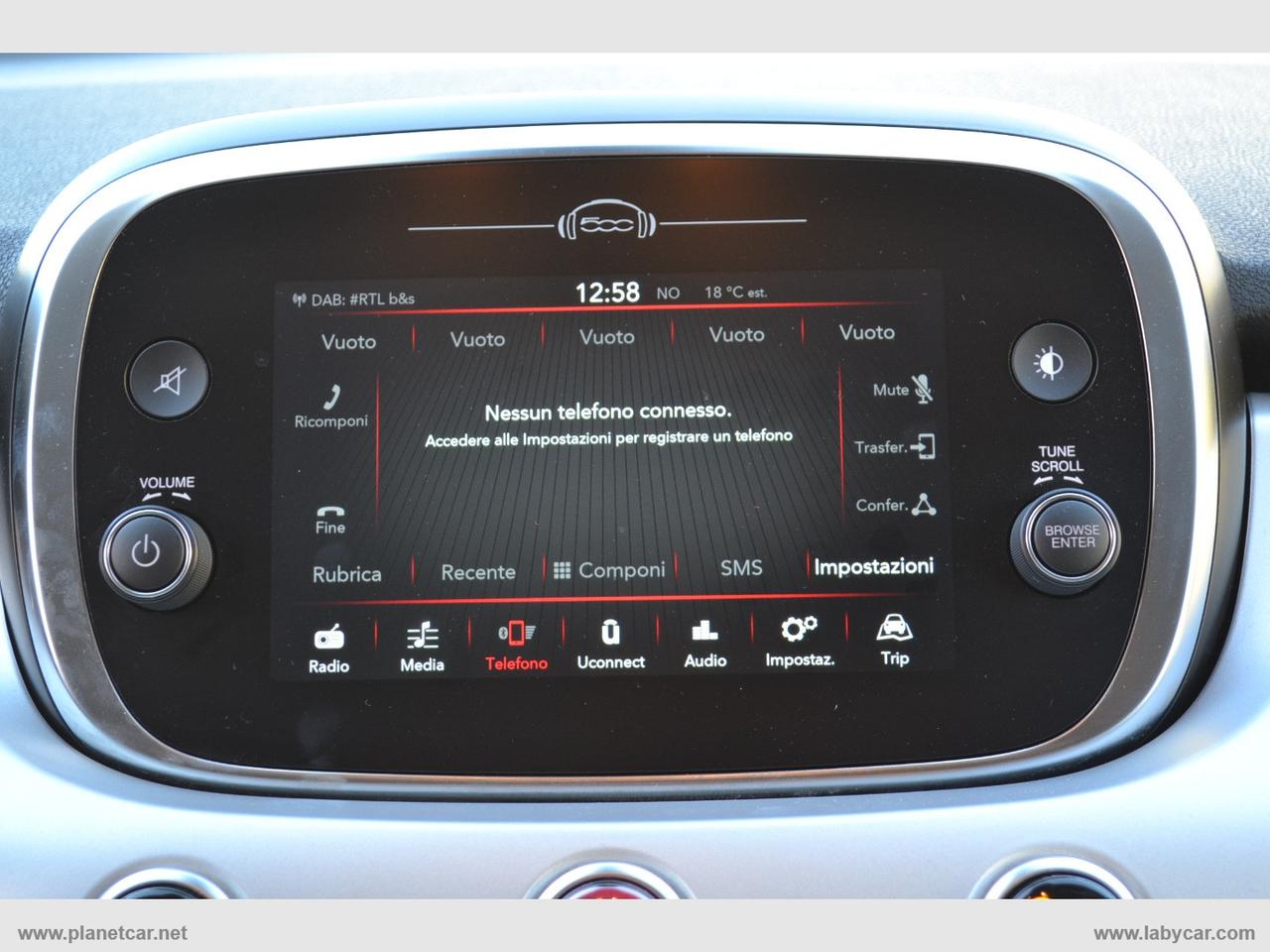 FIAT 500X 1.6 M.Jet 130 CV Connect