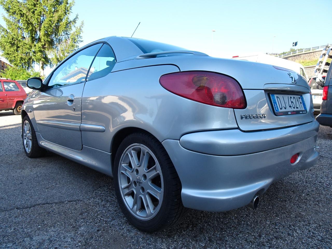 Peugeot 206 1.6 16V CC Enfant Terrible LEGGERE ANNUNCIO