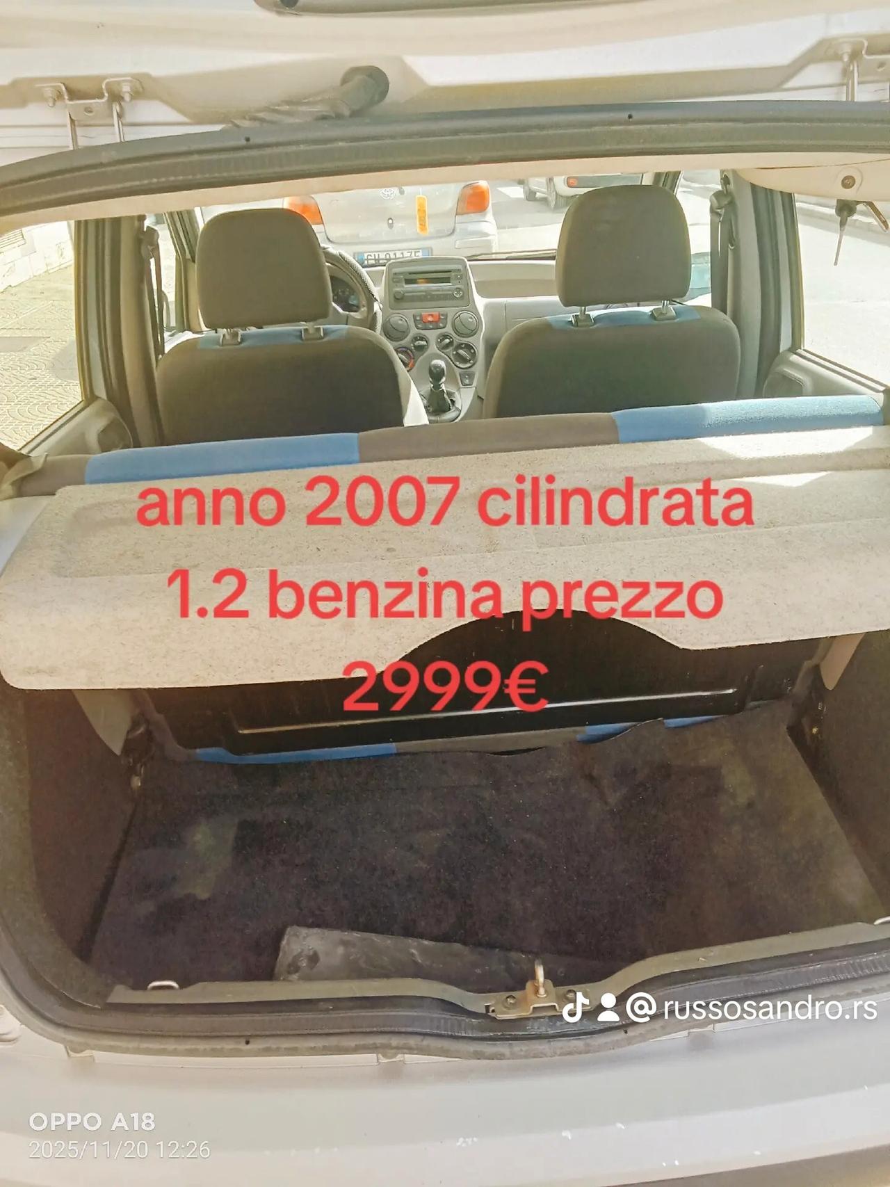 Fiat Panda 1.2 Alessi anno 2007