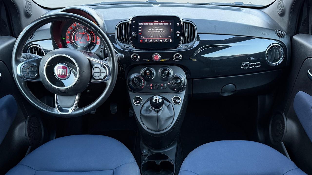 FIAT 500 1.0 HYBRID 70 CV - CRUISE CONTROL, NEOPATENTATI