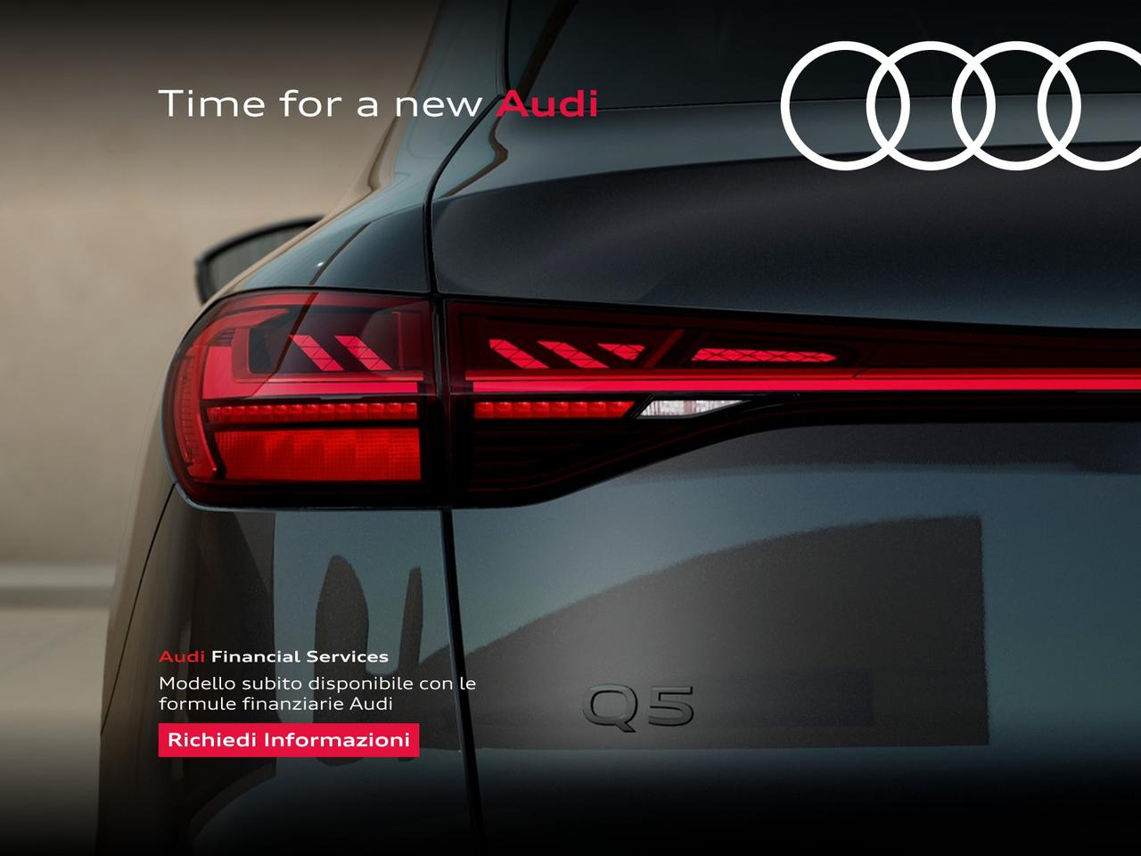Audi Q5 sportback 2.0 tdi mhev+ s line edition quattro 204cv s-tronic