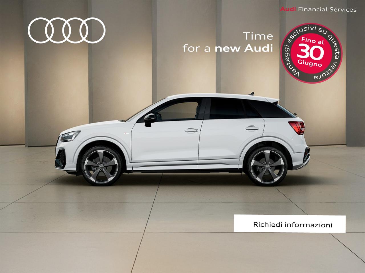Audi Q2 30 2.0 tdi identity black
