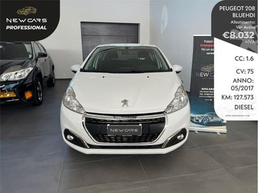 Peugeot 208 BlueHDi 75 5 porte VAN Active 2017