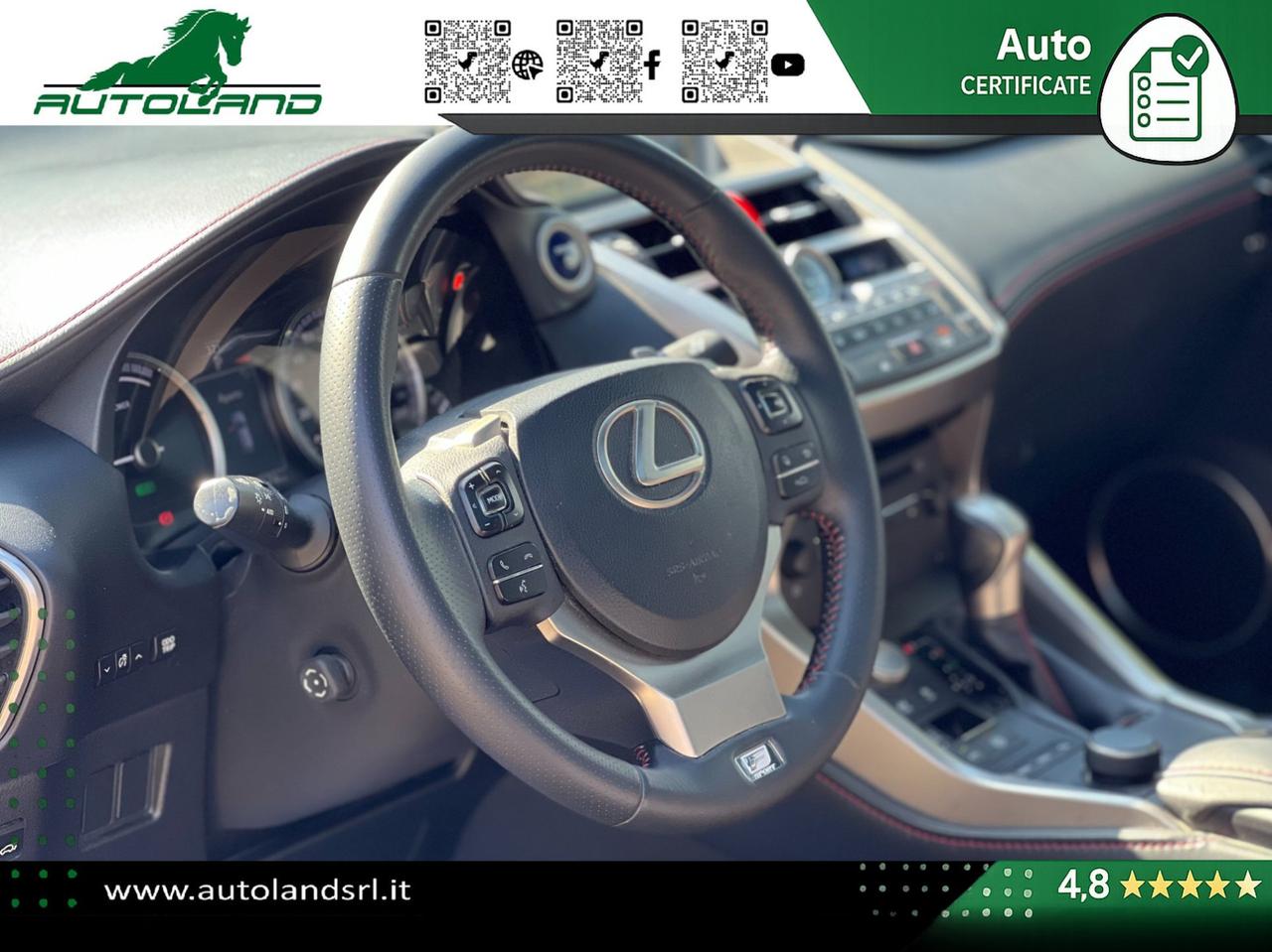 Lexus NX 300h 2.5 F-Sport 4wd