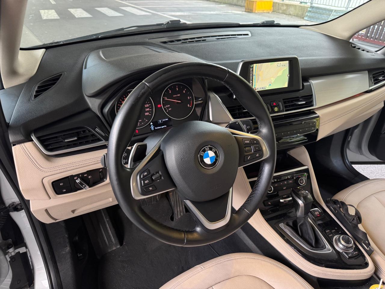 Bmw 218d 2.0 150cv luxury automatico euro6 2015