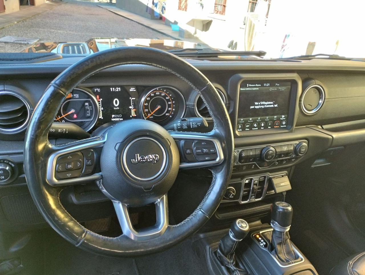 JEEP Wrangler Unlimited 2.2 Mjt II Sahara OVERLAND PACK UNIPRO