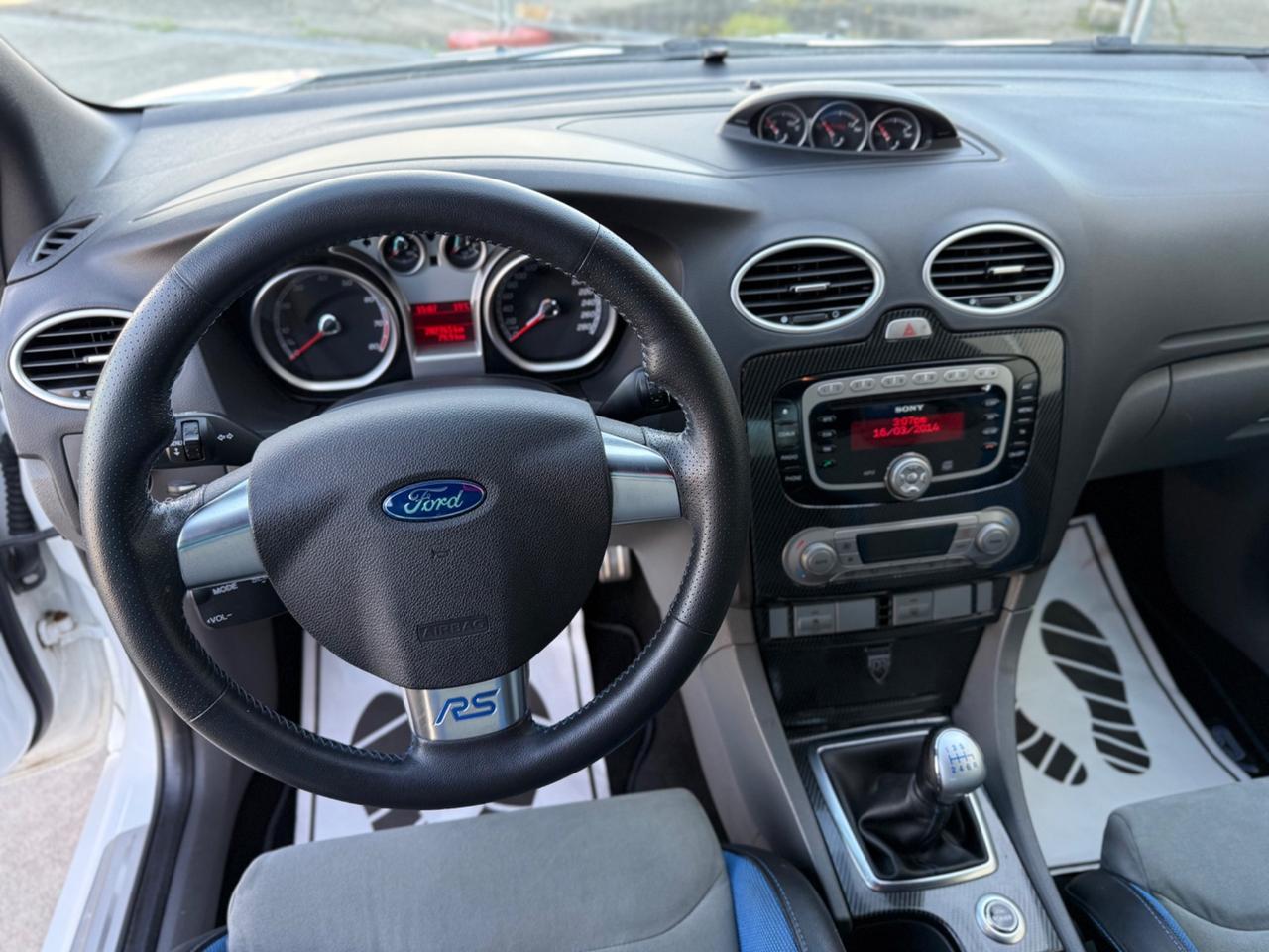 Ford Focus RS MK2 WHITE EDITION 2.5 5 CILINDRI TURBO 305CV