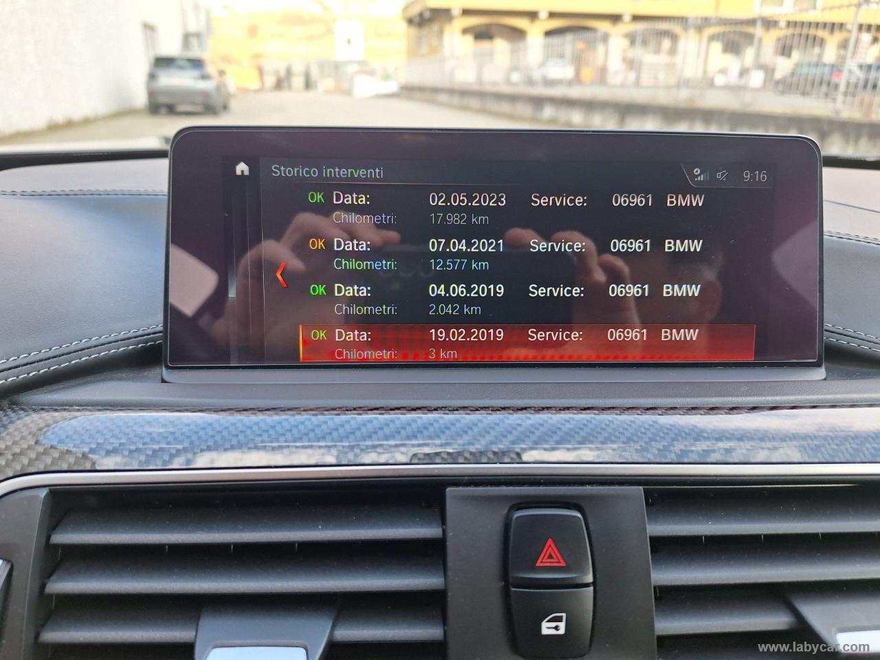 BMW M4 COMPETITION MILLTEK TAGLIANDI UFFICIALI CARBONIO