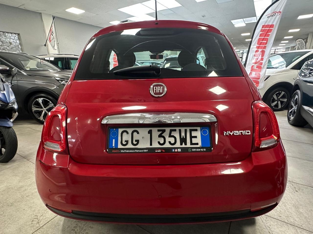 Fiat 500 1.0 Hybrid Hey Google 69CV Ok Neopatentati