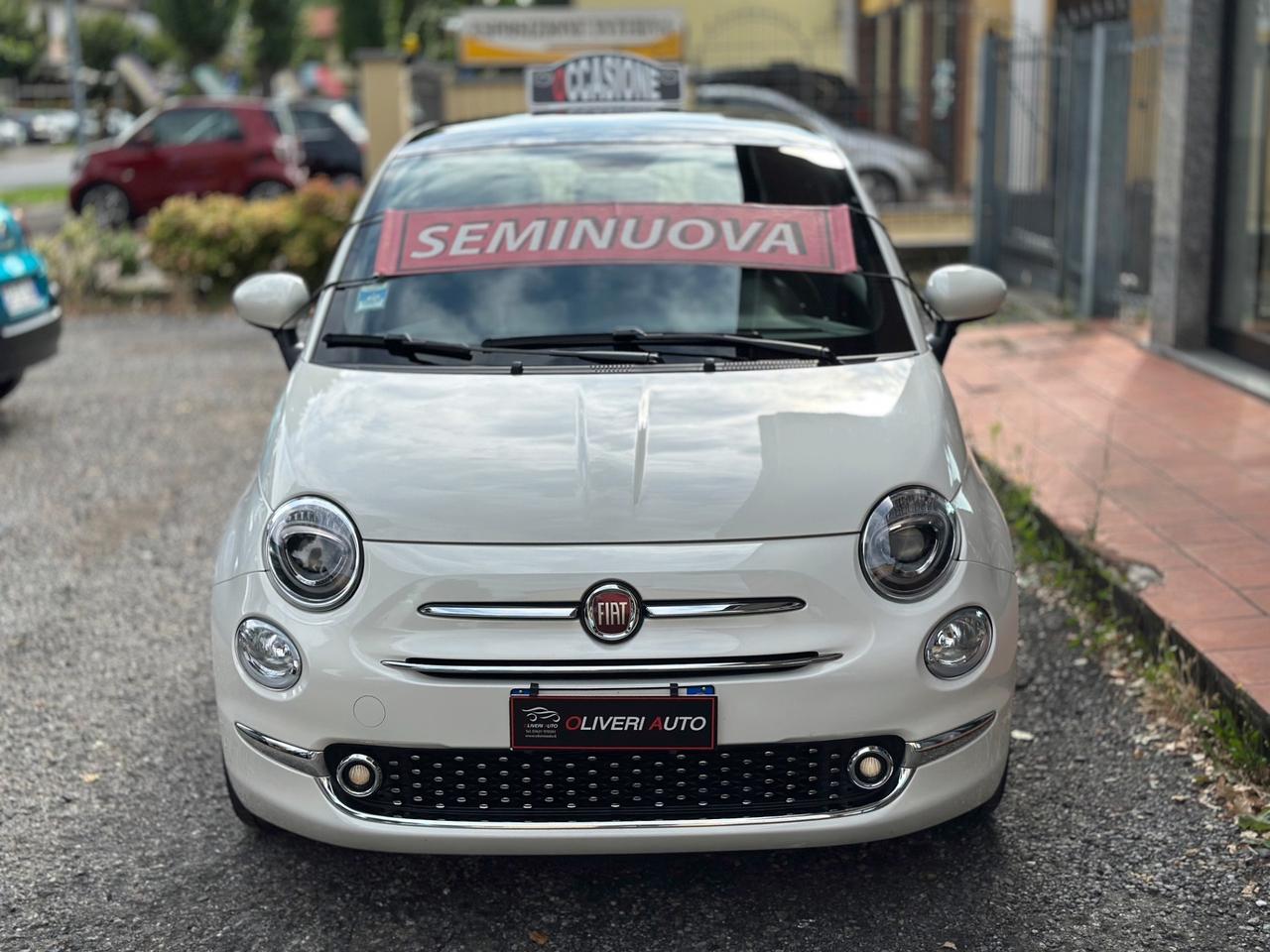 Fiat 500 Hybrid Clima Auto Tetto Pano PREZZO REALE!