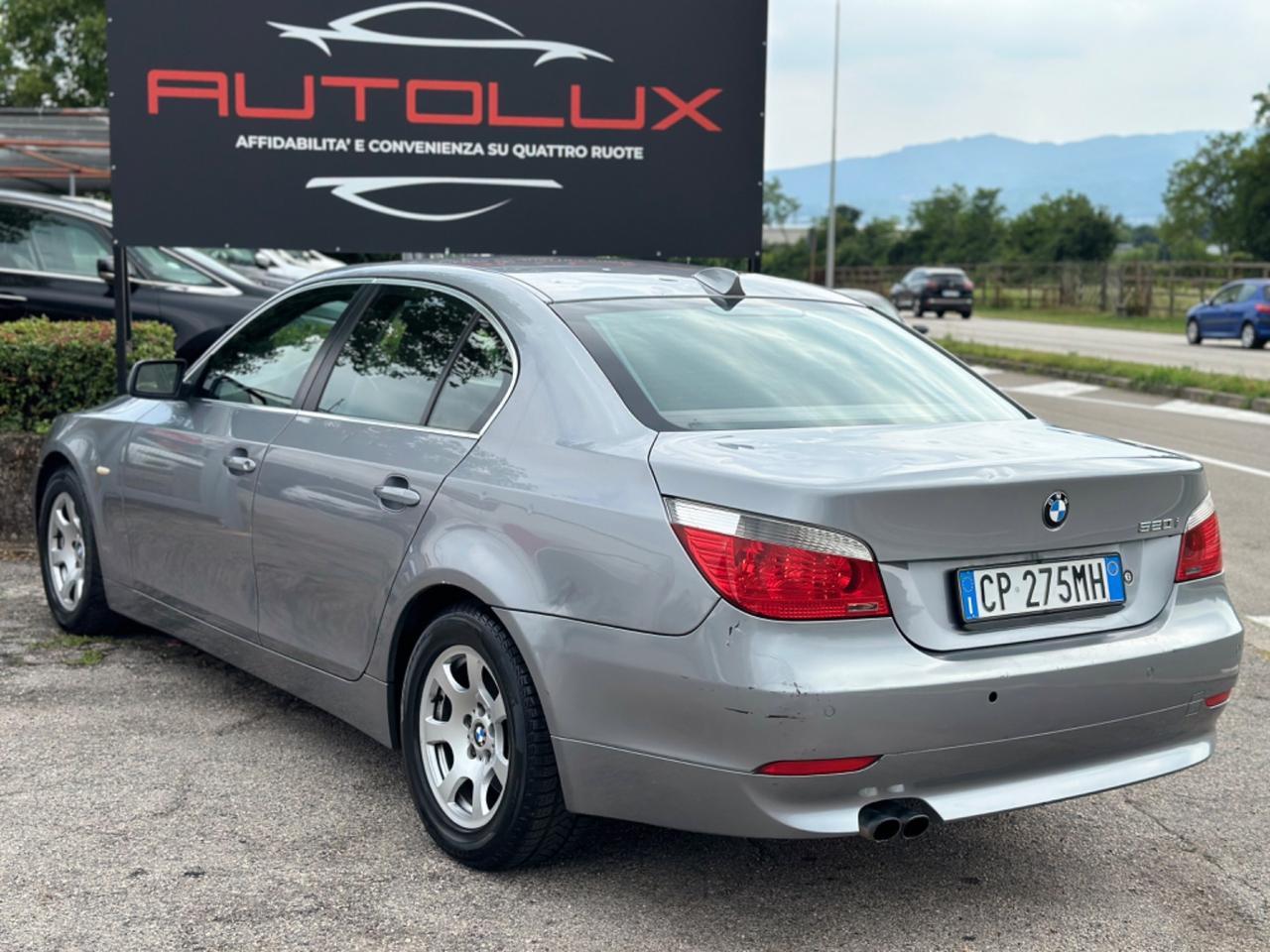 BMW 520i E60 BERLINA 170CV MANUALE