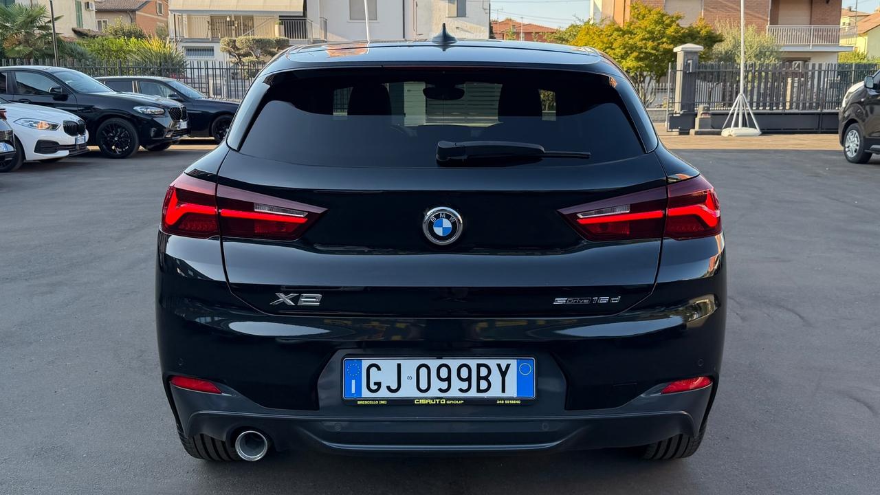 BMW X2 S-DRIVE M-SPORT 116CV - FULL LED, PACCHETTO LUCI, NEOPATENTATI