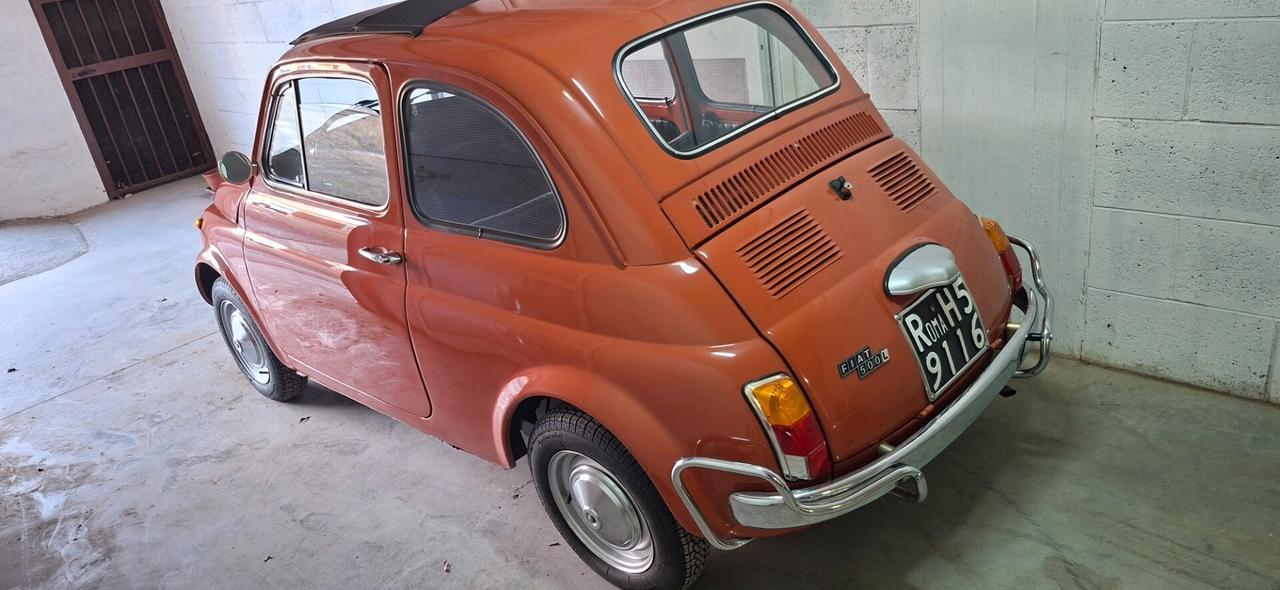 Fiat 500L DOCUMENTI E TARGA ORIGINALI ASI TUTTA RESTAURATA NEL 2014