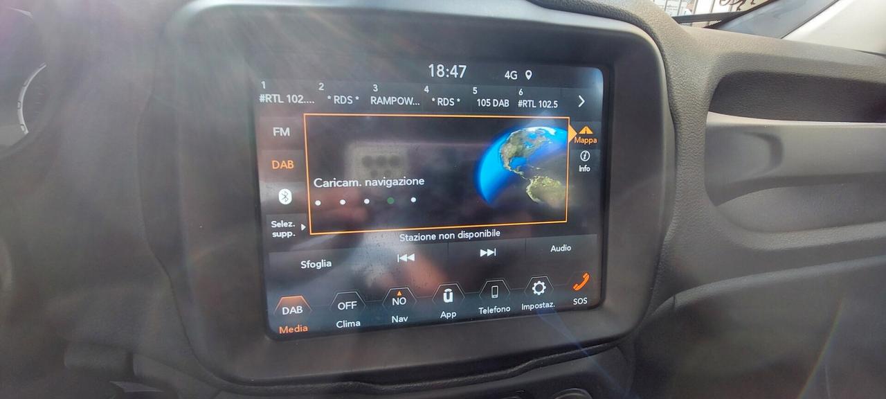 JEEP RENEGADE 1,0 T3 120 CV LIMITED NAVI CRUISE LEGA SENSORI STRAFULL MOTORE NUOVO APPENA FATTO