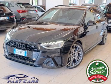 AUDI A4 Avant 40 TDI quattro SLINE edition PACK LUCI LOOK NERO